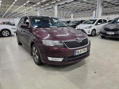 Punainen Käytetty 2013 Skoda Rapid Elegance Viistoperä | 8 490 € (Hieman kallis)