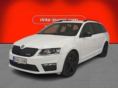 Valkoinen Käytetty 2014 Skoda Octavia RS Farmari | 7 390 € (Kallis)