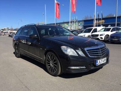 käytetty Mercedes E350 CDI T 4Matic A - 3kk lyhennysvapaa - adaptiivinen vakkari, Blis, koukku, Huippuvarusteet!! - Ilmainen kotiintoimitus!