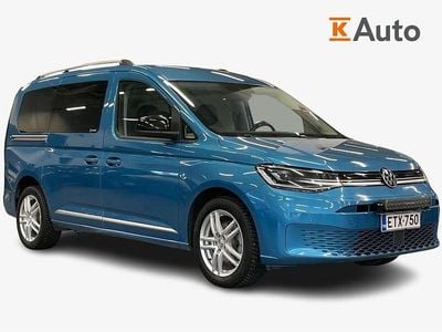 Käytetty VW Caddy Maxi Style 122 HP (89 kW) 2021 Valkoinen Tila-auto