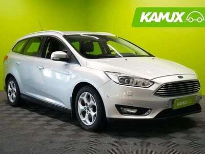 Hopea / harmaa Käytetty 2015 Ford Focus Titanium Farmari | 11 290 € (Perustarjous)
