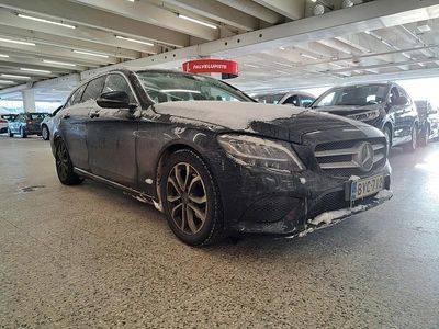 Musta Käytetty 2018 Mercedes C200 Avantgarde Farmari | 13 200 €