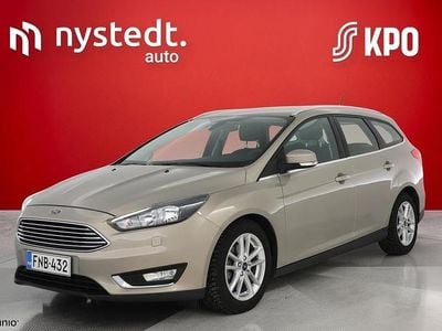 Harmaa Käytetty 2017 Ford Focus Titanium Farmari | 9 900 € (Hyvä tarjous)