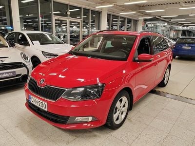 Punainen Käytetty 2017 Skoda Fabia Farmari | 9 780 € (Perustarjous)