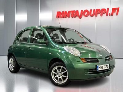 Käytetty Nissan Micra 88 HP (64 kW) 2003 Vihreä Viistoperä