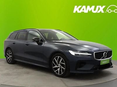 Sininen Käytetty 2020 Volvo V60 R-Design Farmari | 29 380 € (Perustarjous)