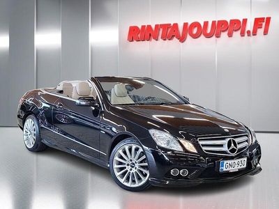 Musta Käytetty 2010 Mercedes E250 AMG Avoauto | 21 880 €
