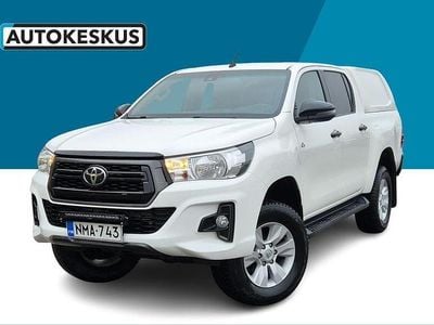 Valkoinen Käytetty 2021 Toyota HiLux Nouto | 43 900 € (Hieman kallis)