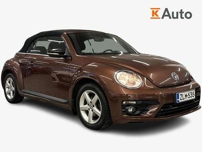 Käytetty VW Beetle Cabriolet Style 103 HP (75 kW) 2017 Ruskea (beige) Avoauto