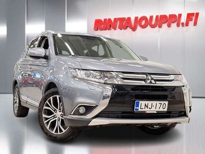 käytetty Mitsubishi Outlander 2,0 MIVEC Intense CVT 4WD 5P Business - 3kk lyhennysvapaa - Vetokoukku, Peruutuskamera, Moottorinlämmitin - Ilmainen kotiintoimitus! - J. autoturva