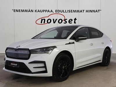 Käytetty Skoda Enyaq iV RS 219 kW (299 HP) 2022 Valkoinen Katumaasturi
