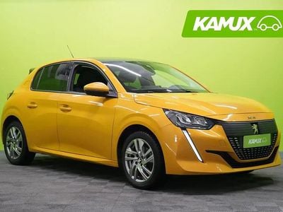 Käytetty Peugeot 208 Allure 101 HP (74 kW) 2021 Keltainen / beige Viistoperä