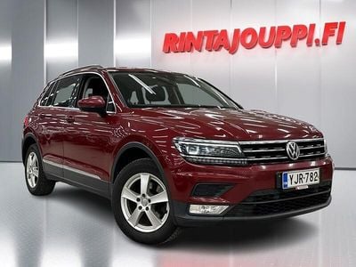 Käytetty VW Tiguan Comfortline 150 HP (110 kW) 2017 Punainen Katumaasturi