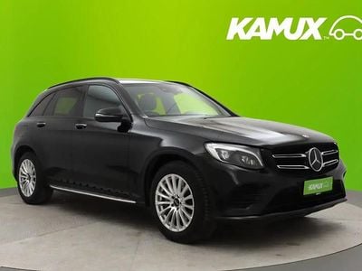 Käytetty Mercedes GLC220 Business 170 HP (125 kW) 2018 Musta Katumaasturi