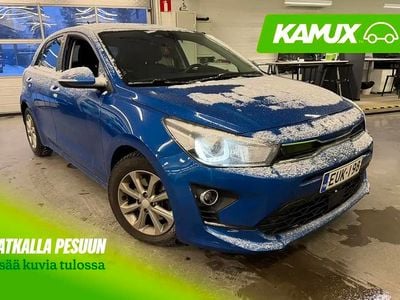Käytetty Kia Rio EX 101 HP (74 kW) 2022 Sininen Sedan