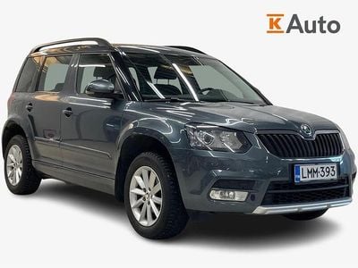 Käytetty Skoda Yeti Elegance 105 HP (77 kW) 2015 Hopea Katumaasturi