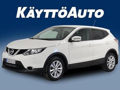 Käytetty Nissan Qashqai N-Connecta 116 HP (85 kW) 2017 Valkoinen Katumaasturi