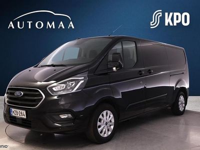 Musta Käytetty 2021 Ford Transit Custom Limited Van | 35 800 € (Kallis)