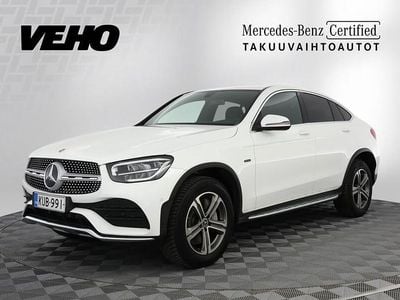 Käytetty Mercedes GLC300e Advantage 211 HP (155 kW) 2021 Valkoinen Coupe - kaksiovinen