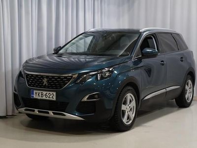 Käytetty Peugeot 5008 Allure 131 HP (96 kW) 2018 Musta Tila-auto