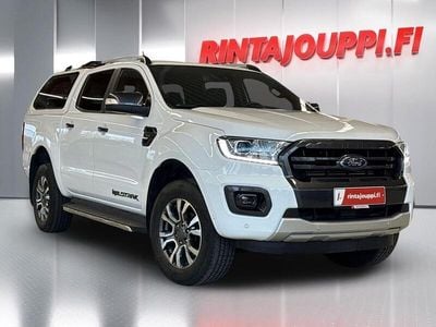 Valkoinen Käytetty 2021 Ford Ranger Wildtrack Nouto | 40 800 € (Kallis)