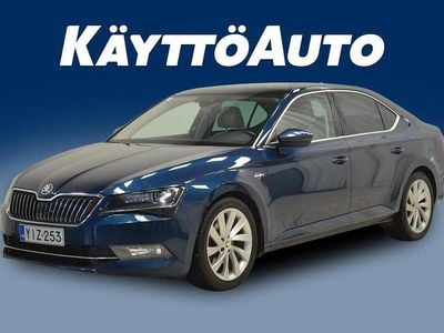Käytetty Skoda Superb LAURIN & KLEMENT 190 HP (139 kW) 2015 Sininen Sedan