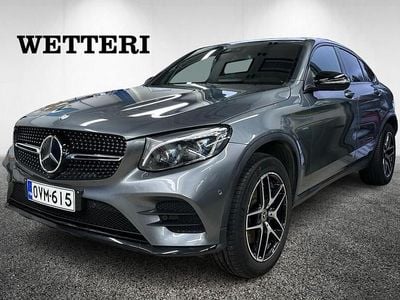 Harmaa Käytetty 2017 Mercedes GLC350 Business Coupe - kaksiovinen | 29 800 € (Hieman kallis)