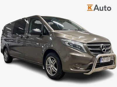 käytetty Mercedes Vito 116CDI 4x4-305/34K pitkä A3 ** ALV-vähennyskelpoinen PA-Lämmitin Koukku Valorauta**