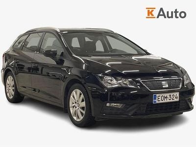 Käytetty Seat Leon ST Ecomotive 116 HP (85 kW) 2017 Musta Farmari