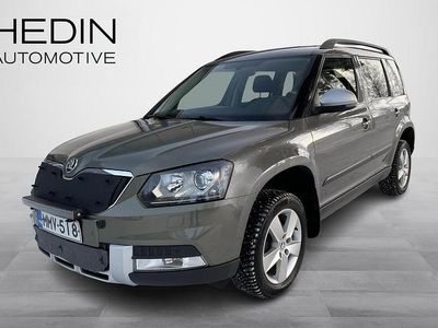 Käytetty Skoda Yeti Outdoor Style 150 HP (110 kW) 2017 Vihreä Katumaasturi