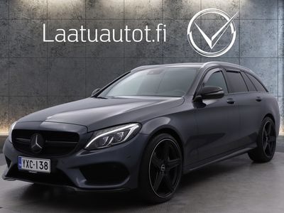 käytetty Mercedes C250 BlueTec 4Matic T A Premium AMG - Korkotarjous alk. 2,99%! ** Webasto / Distronic+ / ILS / Navi / Sport-nahat / Koukku **