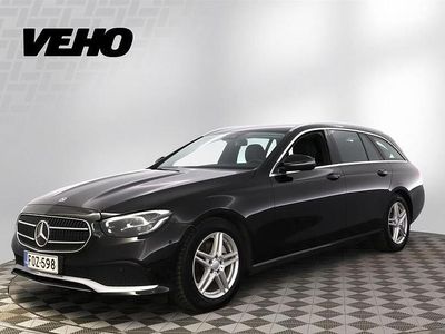 Käytetty Mercedes E220 Avantgarde 194 HP (142 kW) 2021 Musta Farmari
