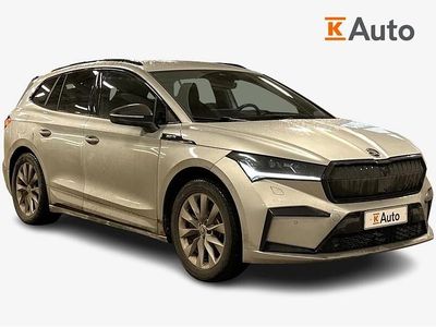 Käytetty 2022 Skoda Enyaq iV SportLine Katumaasturi | 36 900 € (Hieman kallis)