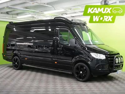 Käytetty Mercedes Sprinter 170 HP (125 kW) 2021 Musta Van