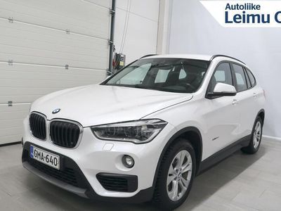 käytetty BMW X1 F48 xDrive18d A Business - NELIVETO, SUOMI-AUTO, LISÄLÄMMITIN, SHOKKIHINTAAN !