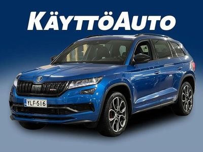 Sininen Käytetty 2019 Skoda Kodiaq RS Katumaasturi | 32 990 € (Hyvä tarjous)