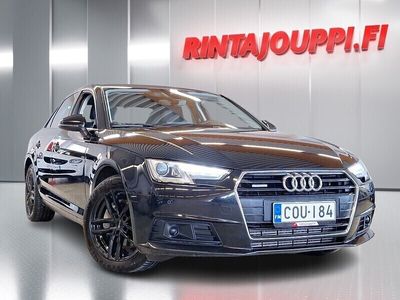 käytetty Audi A4 Business 3,0 TDI 160 kW quattro S-Tronic - 3kk lyhennysvapaa - Adaptiivinen vakkari, Navigointi, Kaistavahti, BT, Tutkat, Langaton lataus, Hieno! - Ilmainen kotiintoimitus! - J. autoturva