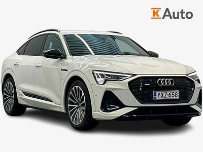 Käytetty Audi e-tron Sportback S-Line 300 kW (408 HP) 2021 Valkoinen Katumaasturi