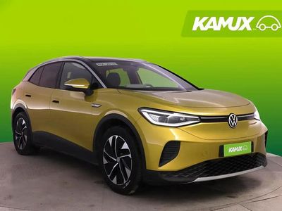 Käytetty VW ID.4 Pro Performance 150 kW (204 HP) 2021 Keltainen / beige Katumaasturi