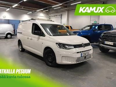 Valkoinen Käytetty 2021 VW Caddy Maxi Tila-auto | 21 900 € (Hieman kallis)