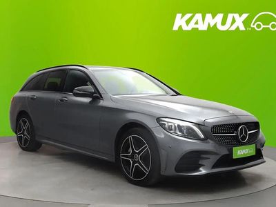 Hopea / harmaa Käytetty 2020 Mercedes C220 AMG line Farmari | 35 890 €