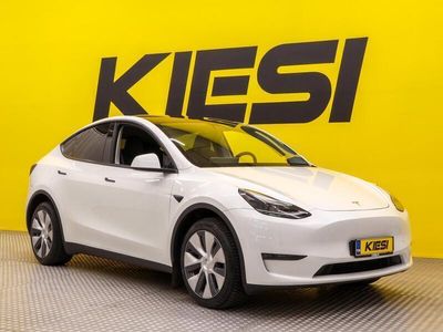 käytetty Tesla Model Y Long Range Dual Motor AWD / AMD Ryzen / Autopilot / Lämpöpumppu / Musta sisusta / Premium Audio / si