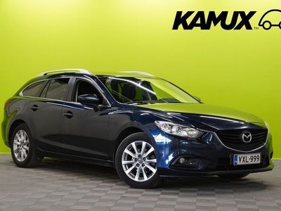 käytetty Mazda 6 Sport Wagon 2,0 (145) SKYACTIV-G Premium 6MT 5ov TA2 / Vetokoukku / Juuri huollettu! / Lohkolämmitin