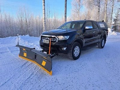 Käytetty Ford Ranger XLT 170 HP (125 kW) 2021 Musta Nouto