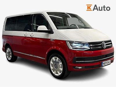 Käytetty VW Multivan Generation Six 204 HP (150 kW) 2016 Punainen Van