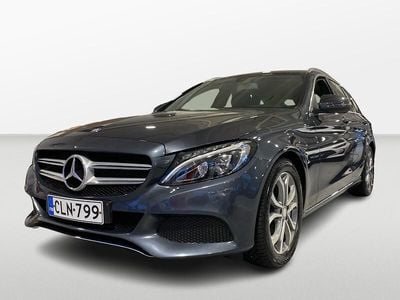 Musta Käytetty 2016 Mercedes C350e Business Farmari | 20 490 € (Hieman kallis)