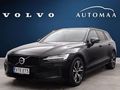 Musta Käytetty 2024 Volvo V60 Performance Farmari | 53 900 €