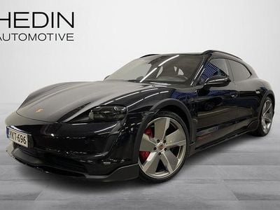 Musta Käytetty 2021 Porsche Taycan Cross Turismo Farmari | 64 800 € (Perustarjous)