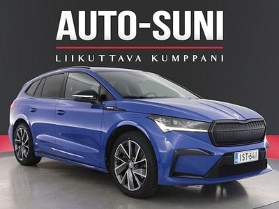 Musta Käytetty 2022 Skoda Enyaq iV SportLine Katumaasturi | 30 800 € (Perustarjous)