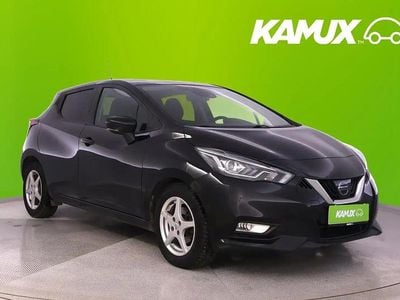 Käytetty Nissan Micra N-Connecta 90 HP (66 kW) 2018 Musta Sedan
